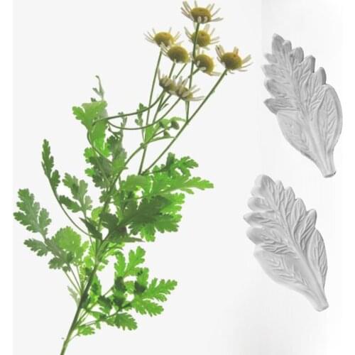 Chrysanthemum Leaf Petals Silicone Mold Fondant Mould Cake Decor Tools Chocolate, Gumpaste Mold, Sugarcraft ,Kitchen Gadgets