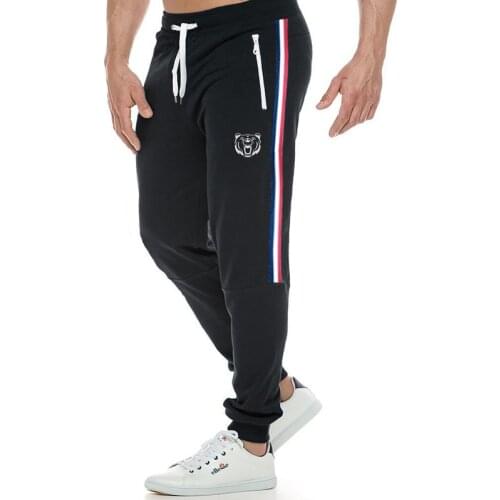 Streetwear Fashion Mens Pants 2021 New Mens Sports Running Training Pants New Fitness Slim Pants Mens Clothing