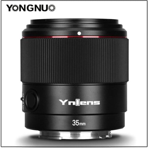 YONGNUO YN35mm F2S DF DSM Auto Focus Wide Angle Prime Lens for Sony F2 Large Aperture Full Frame APS-C for Sony E Mount Camera