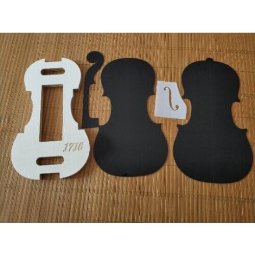 1 set 4/4 violin neck / F hole templet and Mold/Mold templet violin making tools