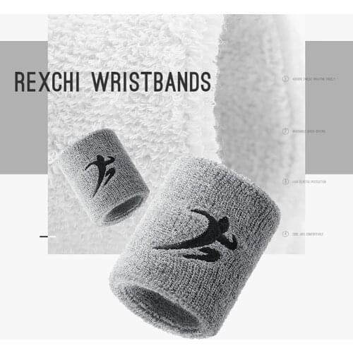 1Pcs Wrist Sweatband Sports Volleyball Gym Wrist Support Brace Tennis Wristband Sweat Band Towel Bracelet Protector 8.5cm*7.5cm