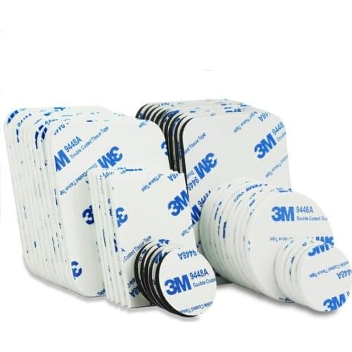 10/20pc Double Sided Adhesive Foam Tape Installation Fixing Pad For Wall Mounting Picture Frame Storage Hook Decoration Fastener