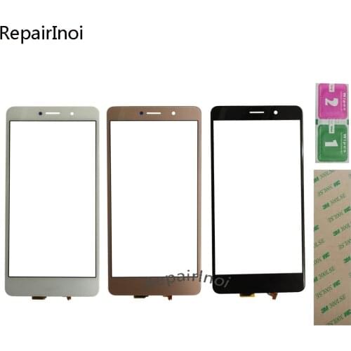 10Pieces/Lot 5.5'' Touch Screen For Huawei Honor 6X 6 X Touch Panel Screen Front Glass Lens Digitizer Sensor 3M Glue