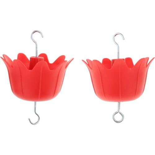 2pcs Hummingbird Feeder Insect Guard Hummingbird Feeder Ant Moat Ant Guard for Hummingbird Feeders Outside Garden