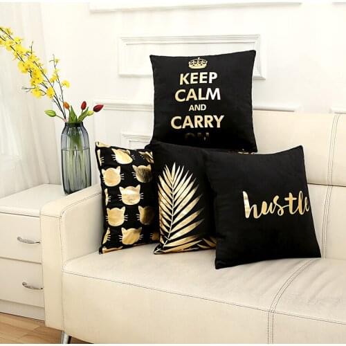 45x45cm Cushion Cover LOVE Kiss Cotton Polyester Geometric Printed Lips Elk Nordic Home Decorative Pillow Cover Pillowcase