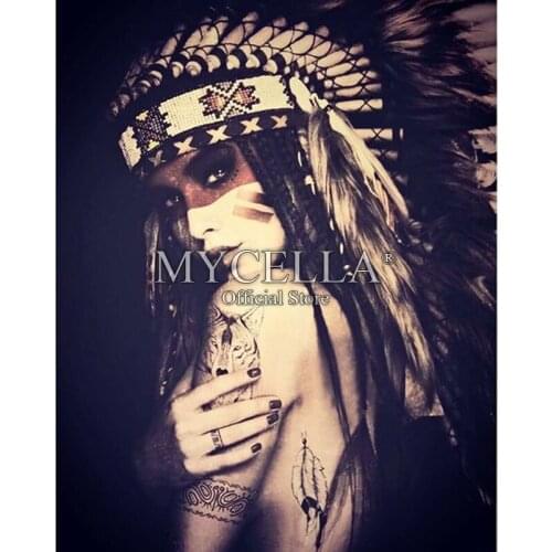 5D DIY Full Square Drill Diamond Painting Cross Stitch Beauty Rhinestone Embroidery Home Mosaic Decor Gift