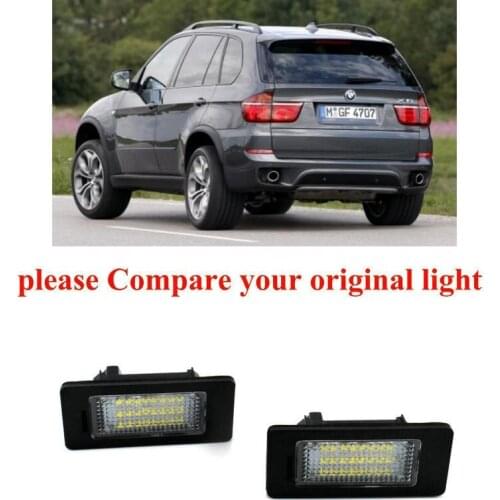 Car Accessories Special Car License Plate Lamp For Bmw e84 x1 e70 x5 e71 x6 car products canbus error free