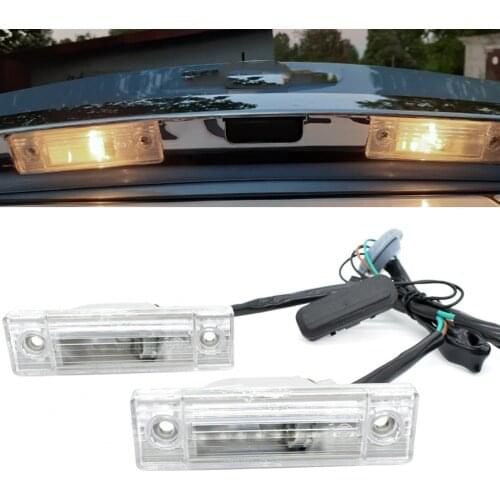Apktnka Rear Car License Plate Light Lamp W/ Trunk Release Switch Lock Tailgate Lid Button For Chevrolet Chevy Cruze Orlando