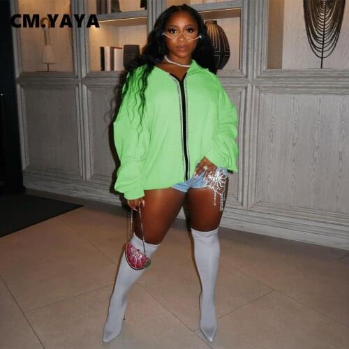 CM.YAYA Women's Hooded Trench Coats