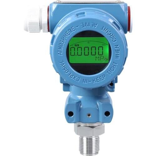 Digital Pressure Transmitter LCD Display 4-20mA Diffusion Silicon Pressure Sensor