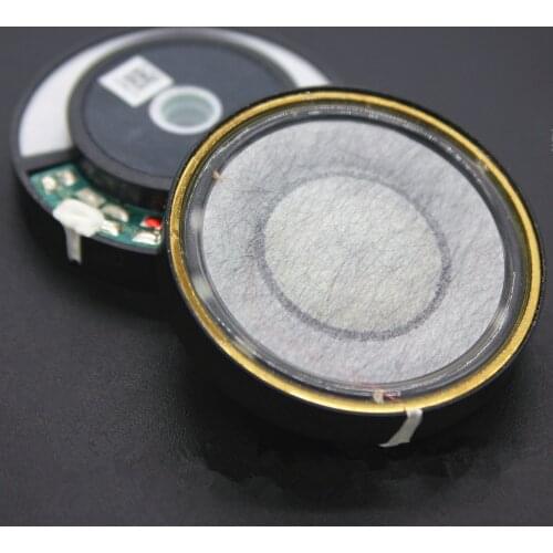 40mm Speaker Unit for DIY Headset Excellent Sound Composite Mycelium Of Carbon + TPU,PEEK Diaphragm Copper Ring