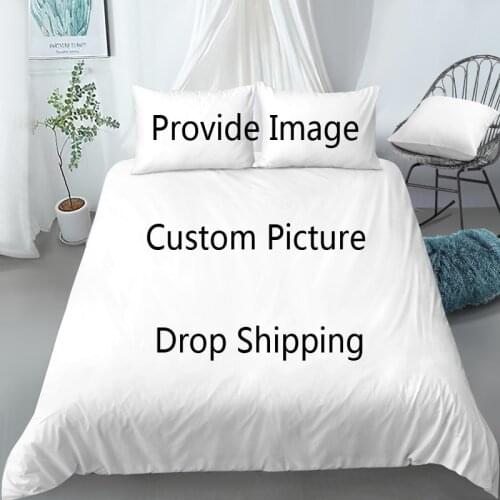 Home Textiles Luxury 3D Custom Image Duvet Cover Set and Pillowcase Kids Bedding Set AU/EU/UK/US Queen and King Size Bedding