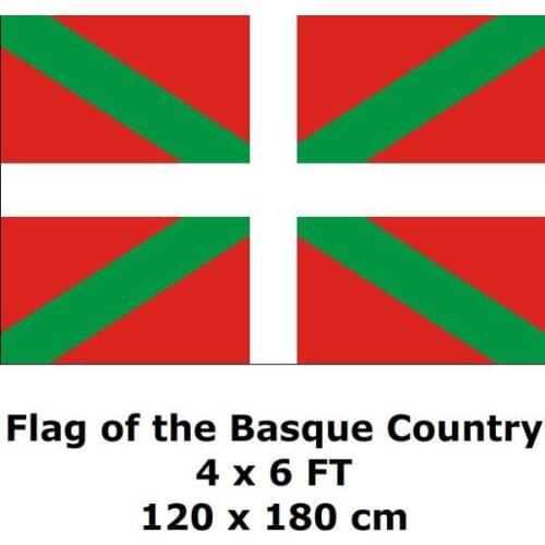 Spain Basque Country Flag 120 x 180 cm Polyester Large Big Flags And Banners National Flag