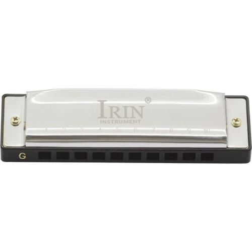 Harmonica Size Harmonica, 10 Holes 20 Tones, Key of C, Instrumentals
