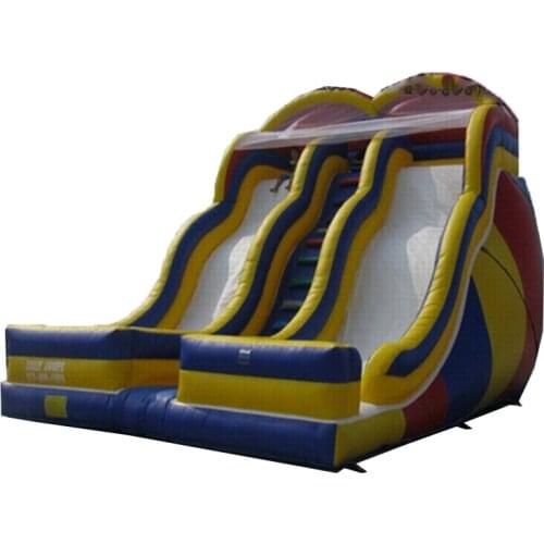 Customized adult inflatable slide for pool Amusement Park Slides Durable giant inflatable slide
