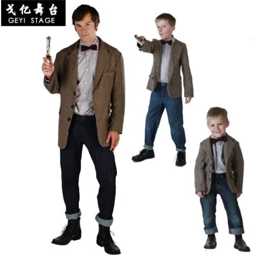 Fret free cosplay medical attire that eleventh doctor matte smith uniform halloween christmas anime adult game