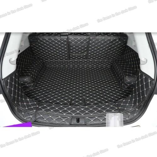 Leather Car Trunk Mat Cargo Liner for roewe mg rx5 rear boot cover accessories seat accessory 2016 2017 2018 2019 2020 2021 max