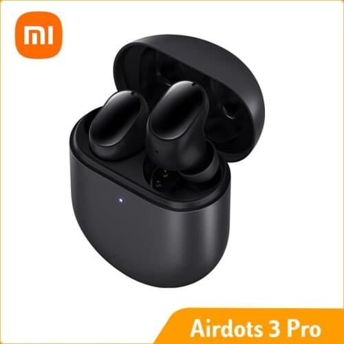 Xiaomi Mijia Earphones New TWS Bluetooth Global Version Wireless Charging Headphones 35dB ANC Dual-device Redmi Airdots 3 Pro