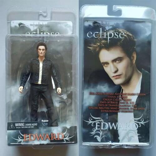 NECA Classic Movie Twilight Saga-Eclipse Vampire Edward 7 inch Action Figure Model Toy Collection Gift