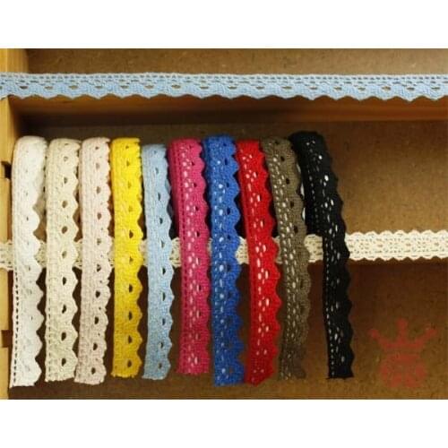 Single side Lace Tape Adhesive Frabric lace Tap Lovely self-adhesive Decoration cotton