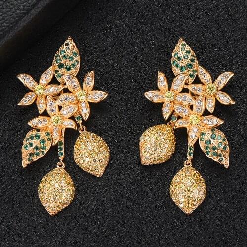 LARRAURI 2019 Charms Trendy Women Long Tassel Drops Earrings AAA Cubic Zircon Drop Earring For Women Wedding Party Accessories