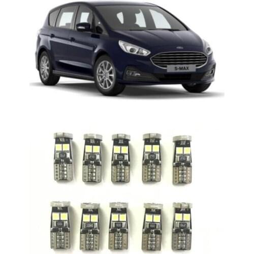 Canbus w5w Led interior lights For ford KA RB MAVERICK PUMA RANGER S-MAX STREET TOURNEO crown victoria e150 e250 e350 edge