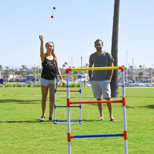 Funny Ladder Ball Game Set Golf Throw Game Backyard Toys Adult And Children Outdoor Casual Games