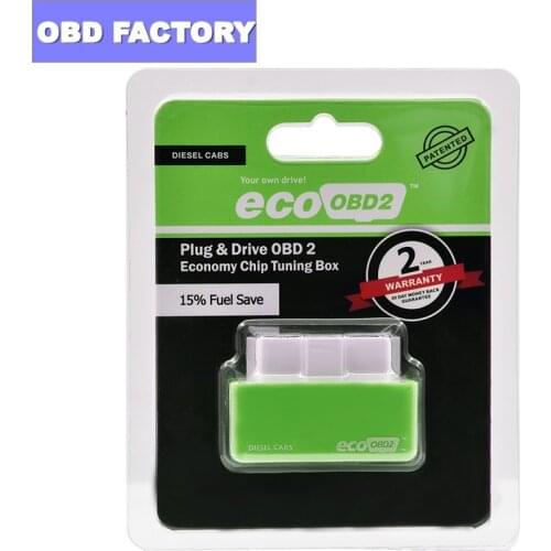 EcoOBD2 ECU Chip Tuning Box 15% Fuel Save Economy Nitro OBD2 Eco OBD2 For Benzine Diesel Cars More Power