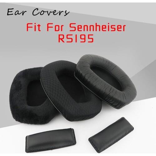 Ear pads for Sennheiser Eapads RS195 RS 195 Headband Headphones Earpad Cushions Covers Velvet Ear Pad Replacement Parts