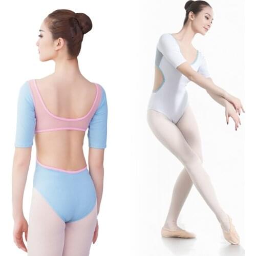 Ballet Leotard Adult Dancer Outfit Classical Dance Costume Gymnastics Bodysuit Lyrical Dance Jumpsuit Designer Tights JL2475