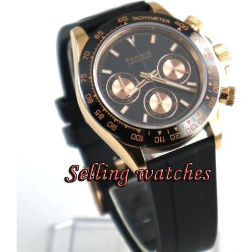 Parnis 39mm Mechanical Watches Sapphire Crystal Man Watch 2018 Diver Watch Quartz relogio masculino Role Luxury Watch Men