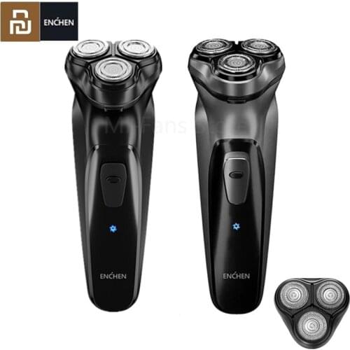 Youpin Enchen Black Stone 3D Electric Shaver Smart Control Blocking Protection Razor Type-C Rechargeable Men