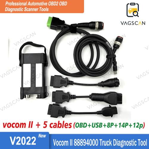 Vocom II 88894000 88890300V Vocom2 Interface Truck Diagnostic Tool For UD/Mack/ Online Update