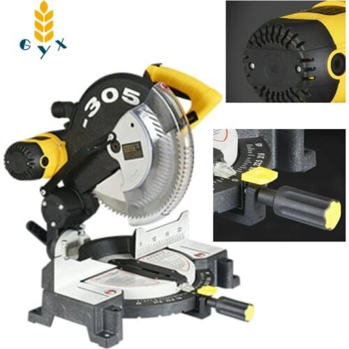 Small table saw / High-power metal, Wood, Plastic cutting machine / 2000W305mm cutting machine / Multifunctional table saw