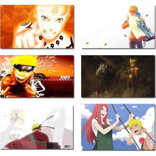 Naruto Anime Comic Modular Poster Canvas Painting Wall Art Children Bedroom Living Room Decoration Home Decor Kids Gift Cudros