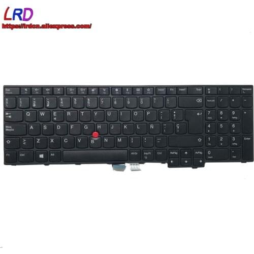 New ES Latin Spainsh Keyboard For Lenovo Thinkpad E570 E570C E575 Laptop