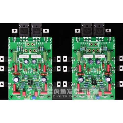 NEW 2PCS Swiss NHB 108 Post Power Amplifier Copy One Without Negative Feedback Amplifier Circuit 2 Tubes Parallel (without SCNP)