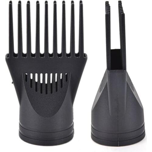 Pro Hairdressing Salon Tool Hair Straight Diffuser Comb Hair Blower Collecting Wind Hair Nozzle Comb Hairdressing Salon& HomeUse