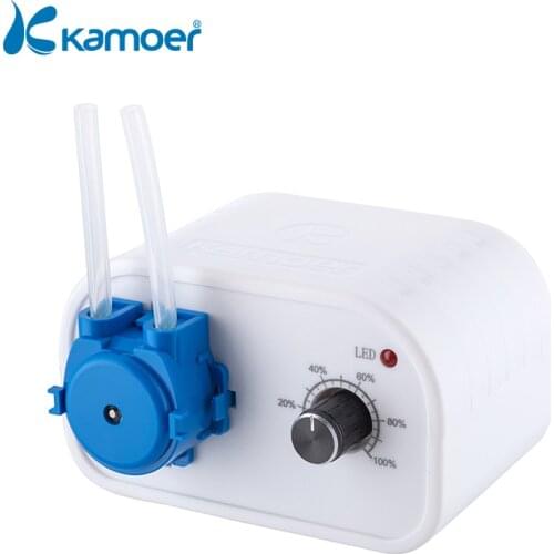Kamoer Adjustable Peristaltic Pump Mini Dosing Pump Liquid Metering Pump for Aquarium Lab Analytical