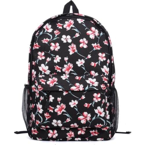 Backpacks For School Teenagers Girls Boys Bags Fashion Women Floral Print Hawaii Style Travel Back Pack VK5206