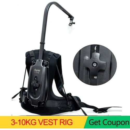 EASYRIG 3-10kg bear video and film cameras easy rig for dslr DJI Ronin M 3 AXIS gimbal stabilizer Gyroscope Gyro steadicam vest