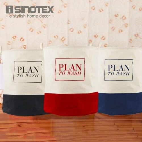 1 PCS/Lot Foldable Laundry Basket Bag Cotton&Linen Hamper Storage Washing Clothes 40cm*50cm/15.7''*19.6