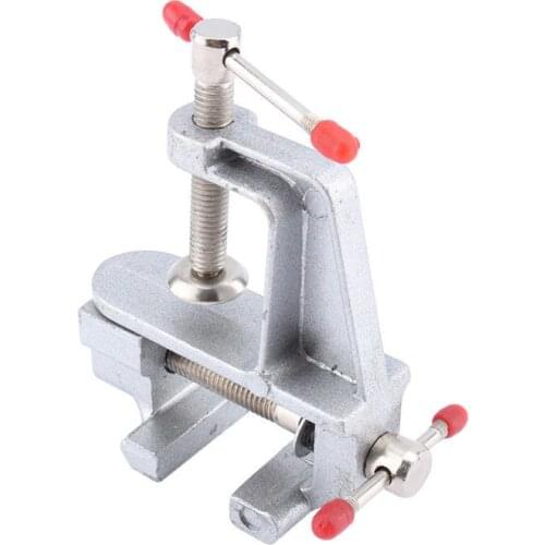 1 PC Muliti-Funcational 3.5" Aluminum Miniature Small Jewelers Hobby Clamp On Table Bench Vise Mini Tool Vice Hot NEW Arrival