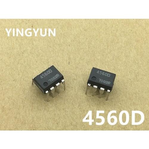 10PCS/Lot NJM4560D 4560D DIP-8 Operational amplifier IC chip New original