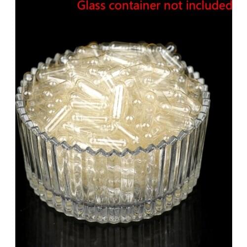 1000Pcs Empty Hard Gelatin Capsule MedicineCapsule Red And White Empty Pill box