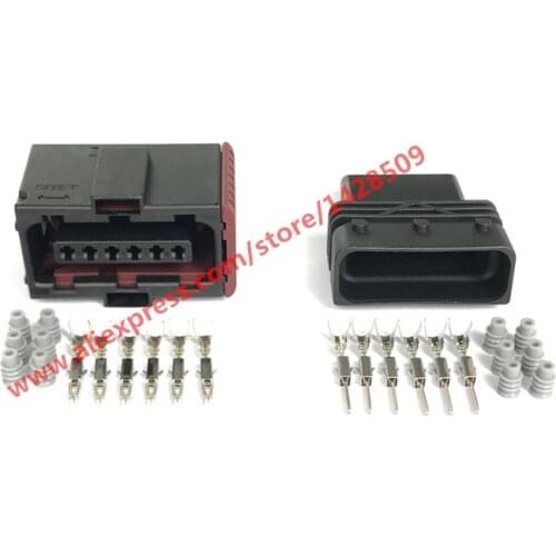 5 Sets 6 Pin 6-929264-2 6-929265-2 Tyco Accelerator Pedal Sensor Connector For Chevrolet Fiat Hyundai VW AUDI Kia Mitsubishi