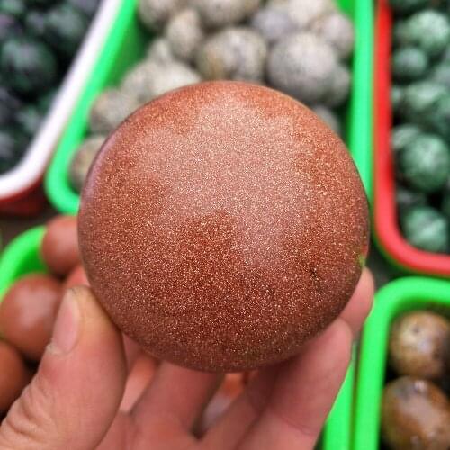 Free shipping hot new natural red jinsha crystal ball as a wedding decoration furniture decoration