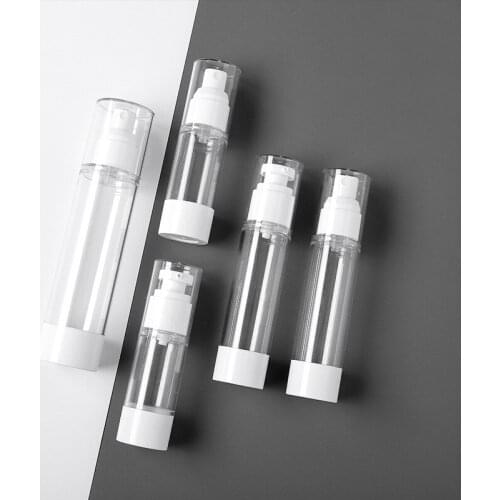 Vacuum travel bottling set, push-type small watering can, spray bottle, lotion, moisturizing spray bottle, lotion empty bottle