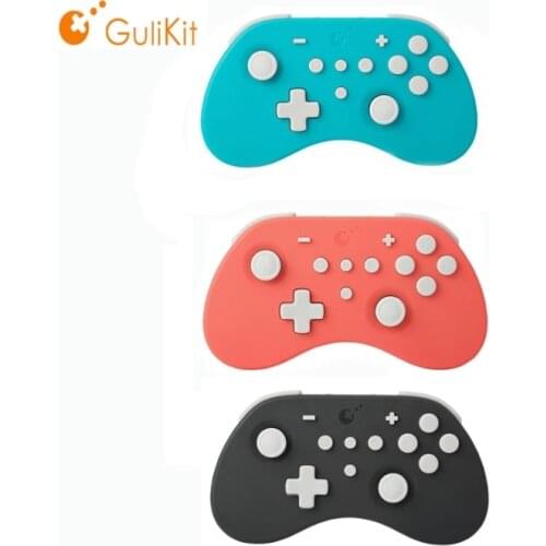 Gulikit Elves PRO NS19 Game Controller Dual Vibration Motor Wireless Bluetooth Gamepad For Switch Win PC Android Phone Joystick