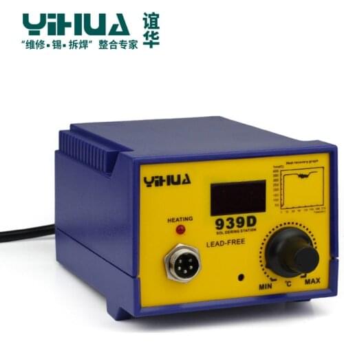 YIHUA 939D Imported Larger Power Heater Digital Temperature Controlled Soldering Station